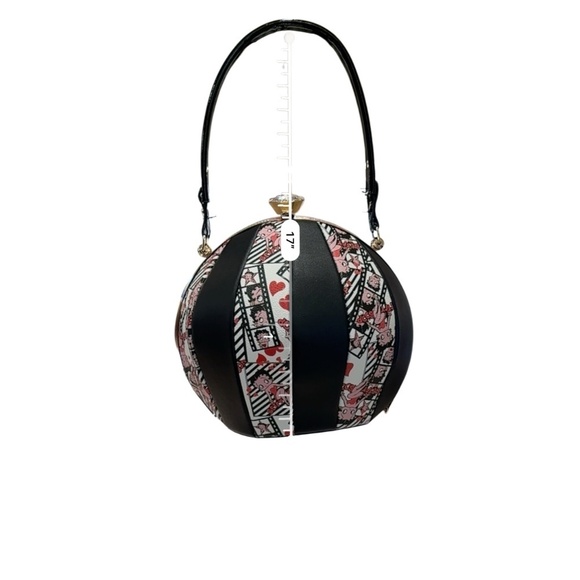 Betty Boop Embossed Diamonds Handbag NWT - Picture 6 of 11